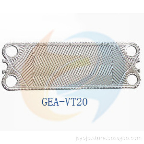 Gea Vt20 Plate for Gasket Plate Heat Exchanger and (NBR, EPDM, Viton) Gaskets